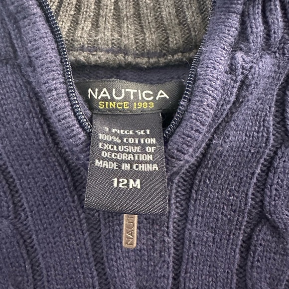 Baby Boy’s Nautica Two Piece Sweater Set - Picture 9 of 9